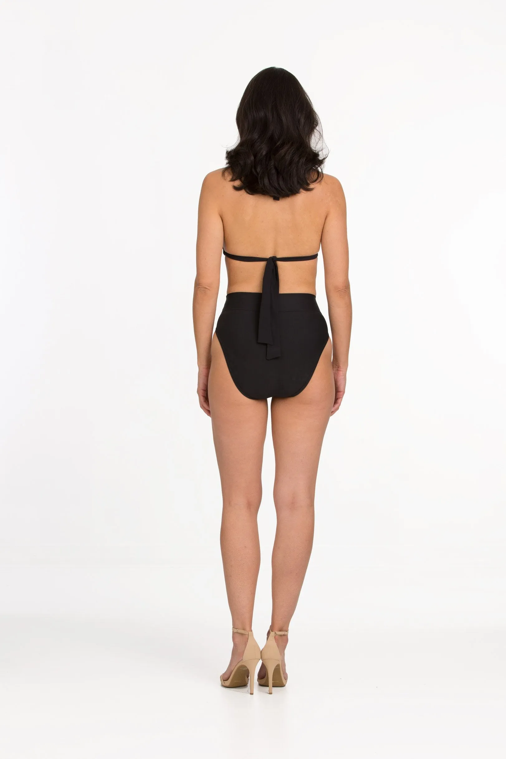 Subtle High Waist Bottom with Wide Band (213)
