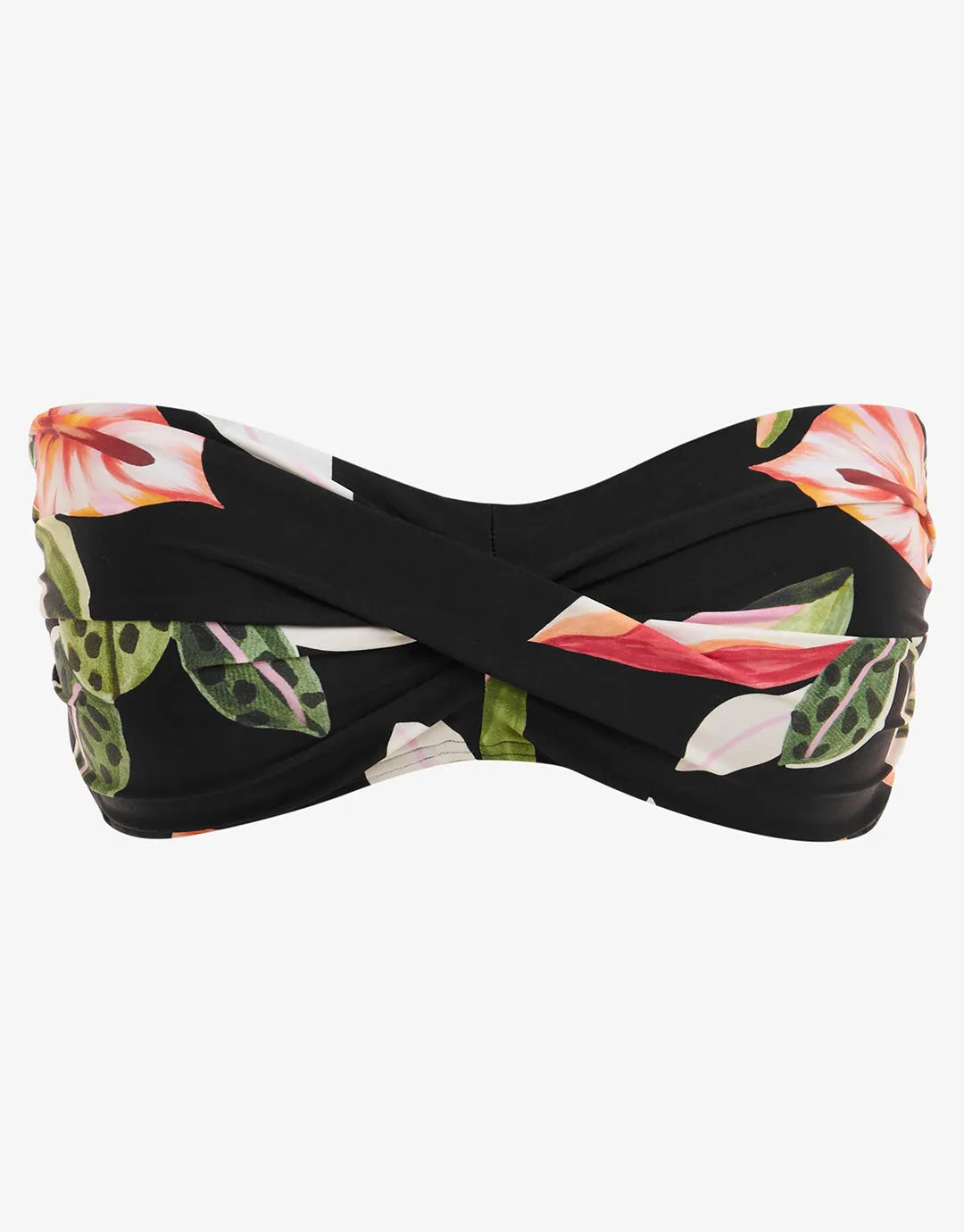 Sundown Twist Bandeau Bikini Top