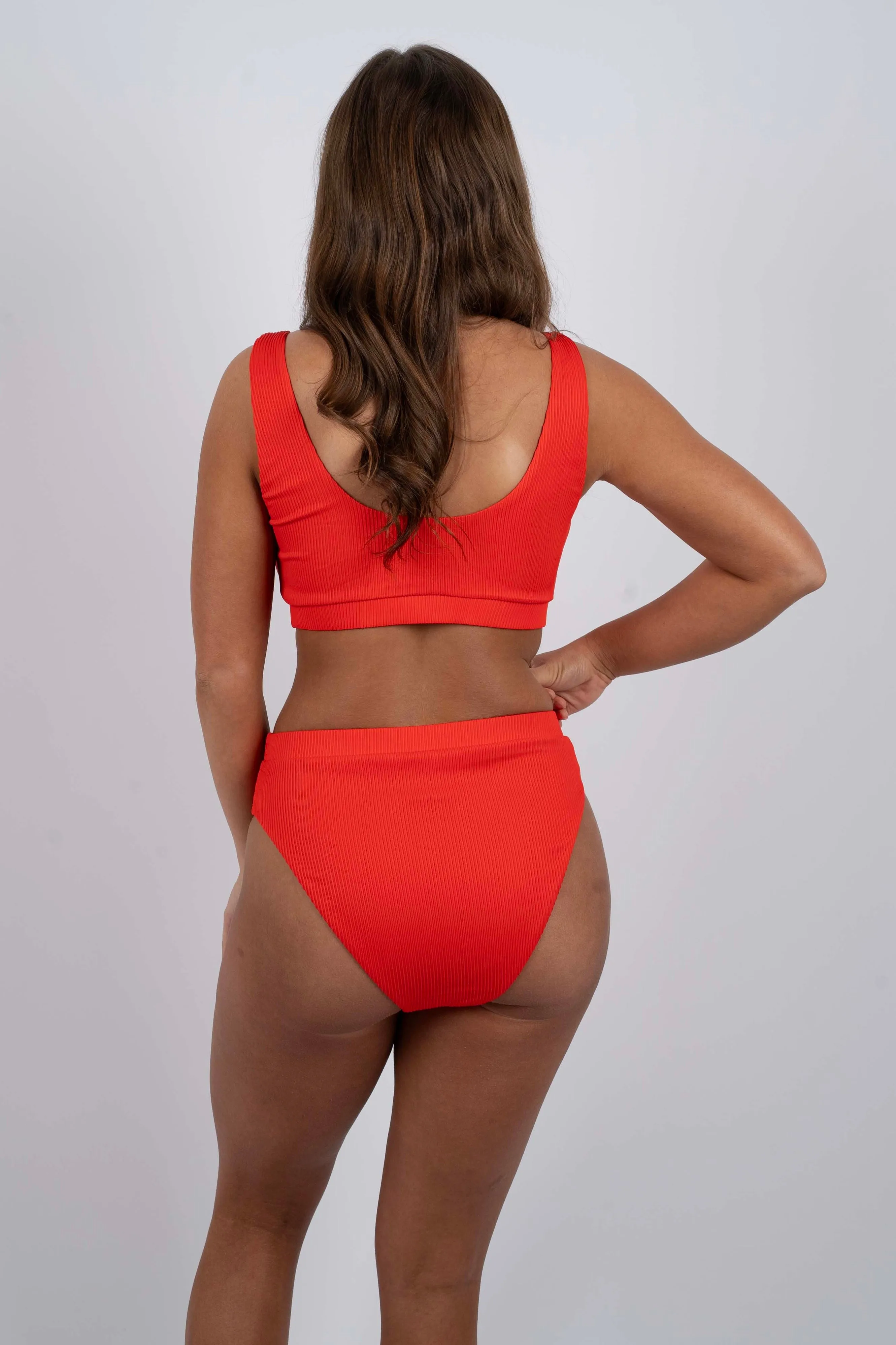 Sunset Secrets Swimsuit Bottom (Red)