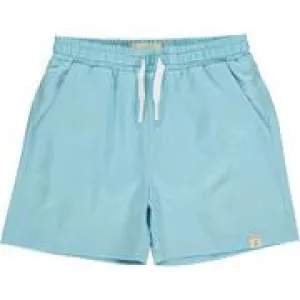 Surf Heathered Aqua Swim Shorts - Select Size