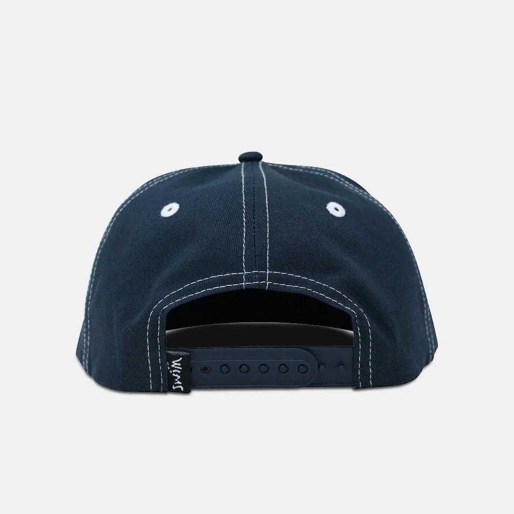 Swim Skateboards - Logo Strapback Cap - Navy