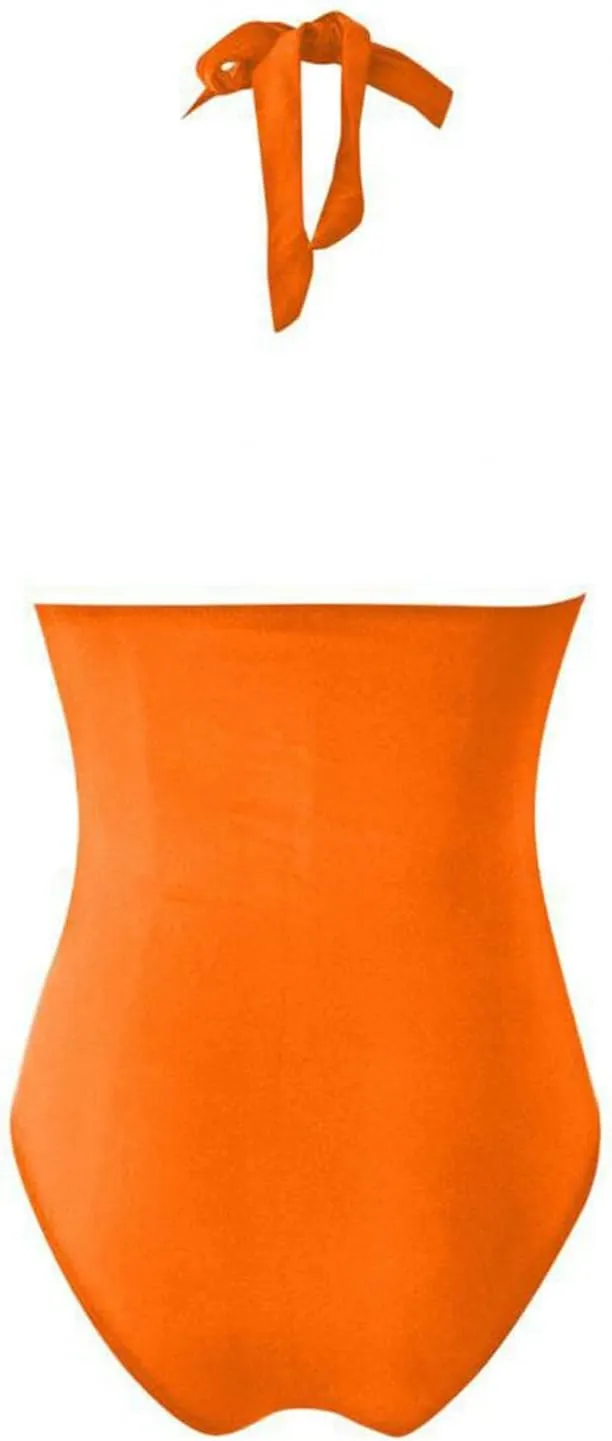 Swim Suits for Women 2025 Ruffle V Neck Summer Comfy Sexy Tummy Control Swimsuit Backless Cute Bathing Suit