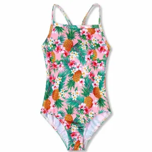 Swimsuits Pink Pineapple TENVDA