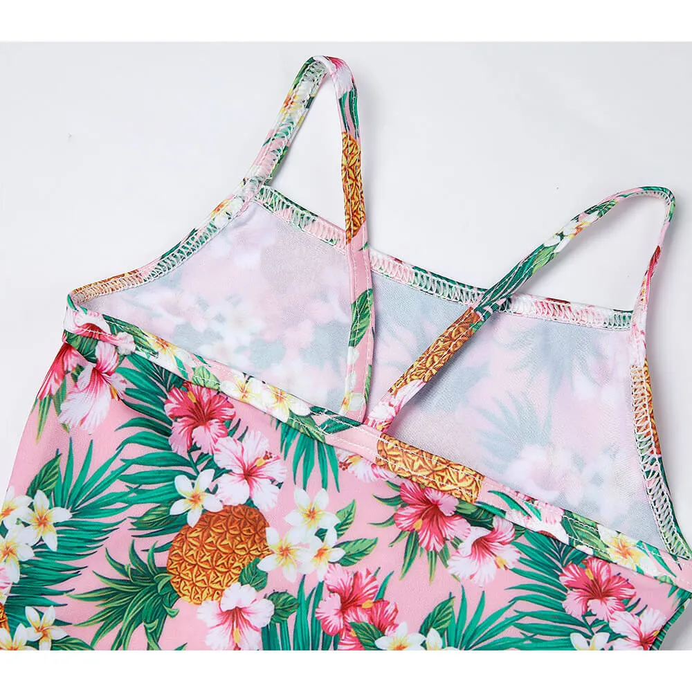 Swimsuits Pink Pineapple TENVDA