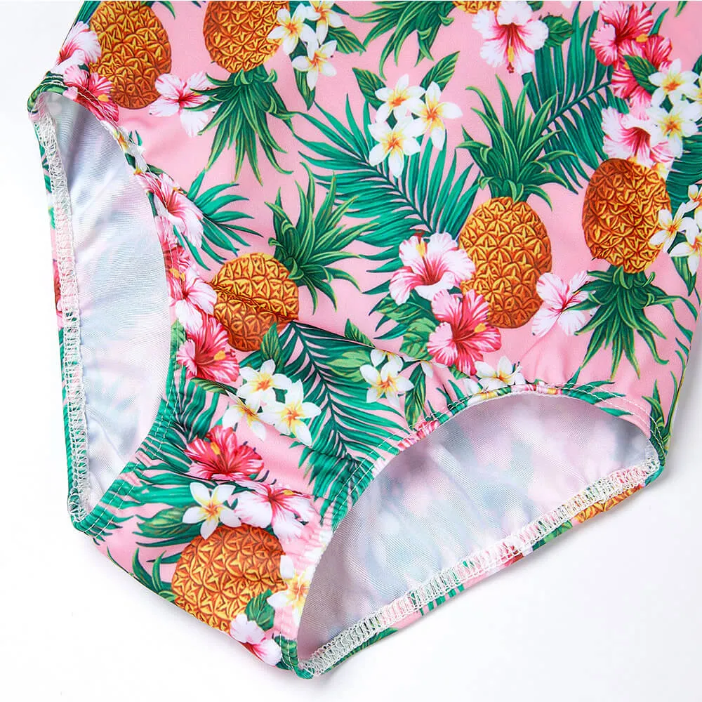 Swimsuits Pink Pineapple TENVDA