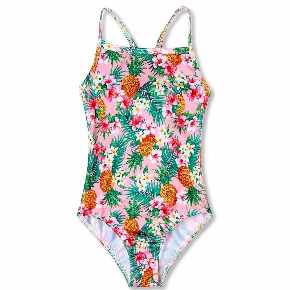 Swimsuits Pink Pineapple TENVDA
