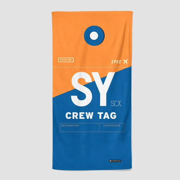 SY - Beach Towel