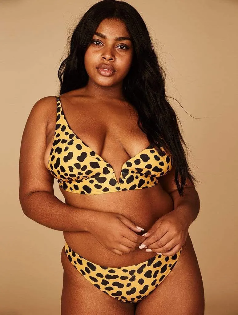 Sydney Leopard Bikini Top
