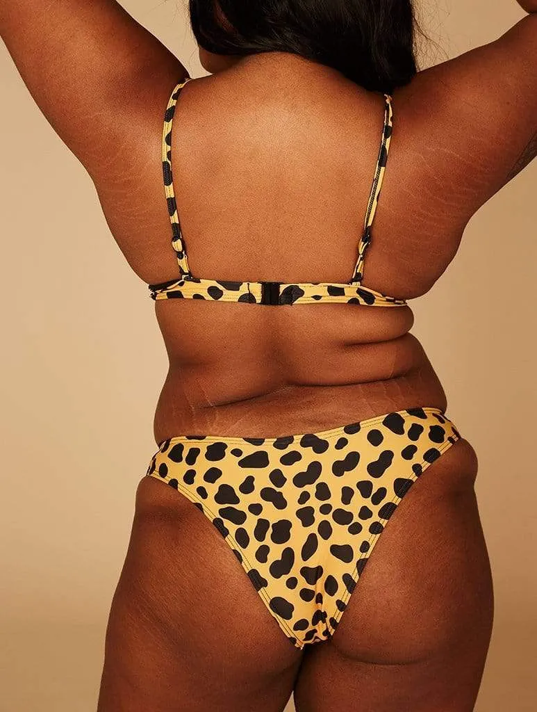 Sydney Leopard Bikini Top