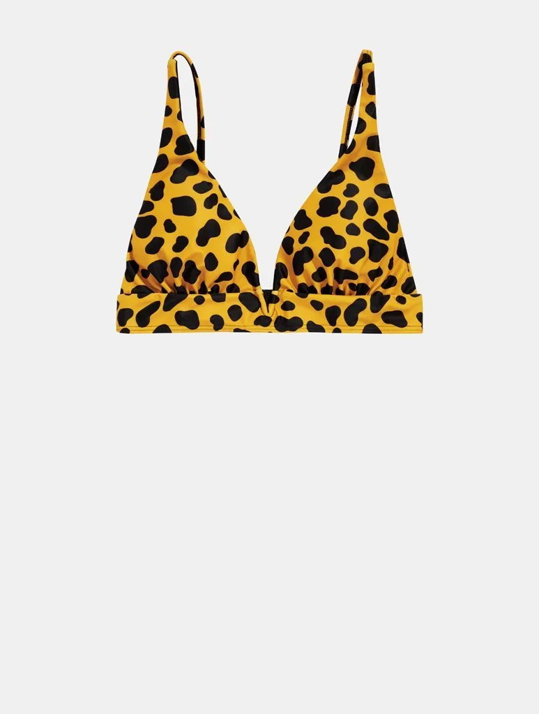Sydney Leopard Bikini Top