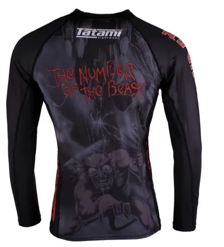 Tatami X Iron Maiden Number of the Beast Rash Guard