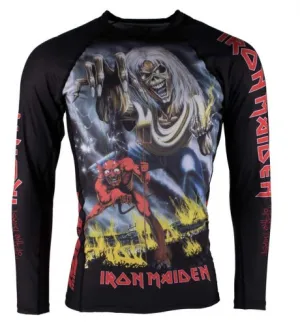 Tatami X Iron Maiden Number of the Beast Rash Guard