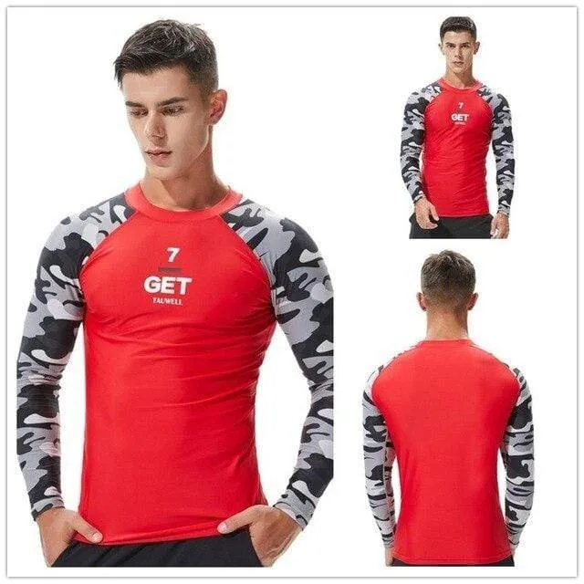 TAUWELL Mens UV Rash Vest