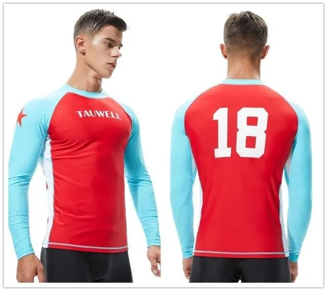 TAUWELL Mens UV Rash Vest