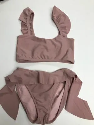 Teaberry Chloe Ruffle Bikini