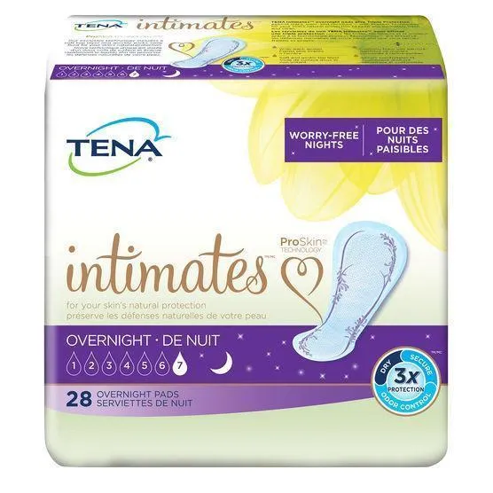 TENA OVERNIGHT Pads ~ for heavy bleeding & leaking amniotic fluid