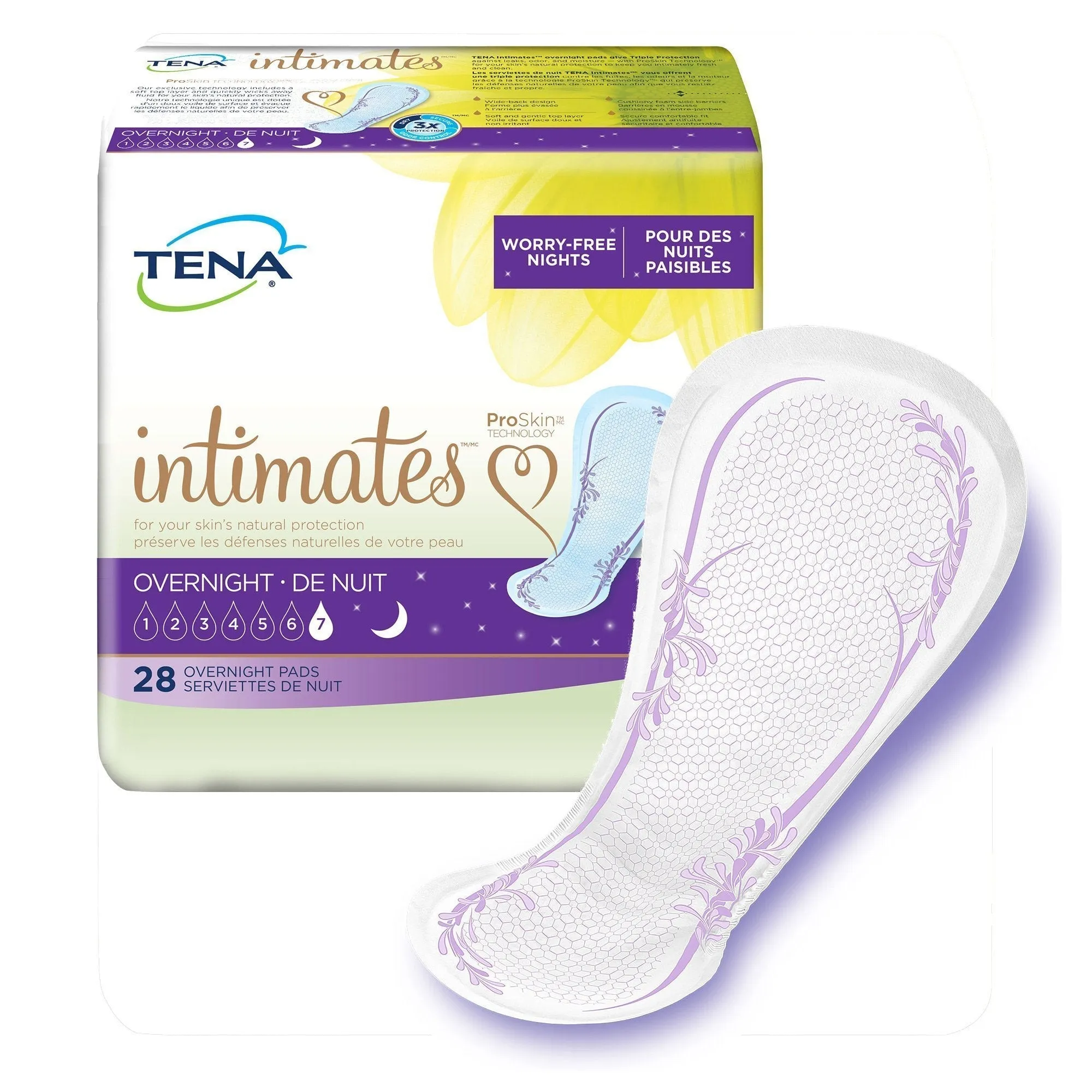 TENA OVERNIGHT Pads ~ for heavy bleeding & leaking amniotic fluid