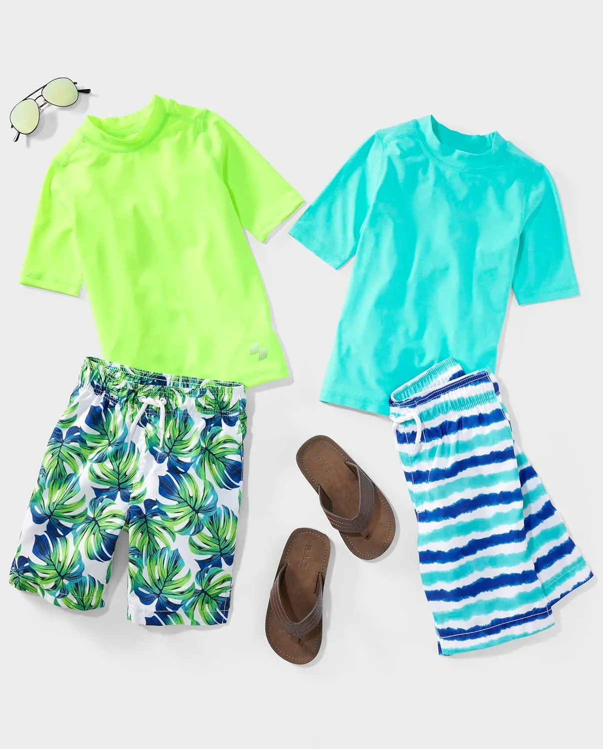 The Children's Place Boys' and Toddler Swim Trunks