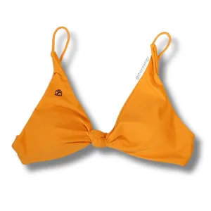 The Room "Cocos" Knotted Bikini Top - Mustard Yellow