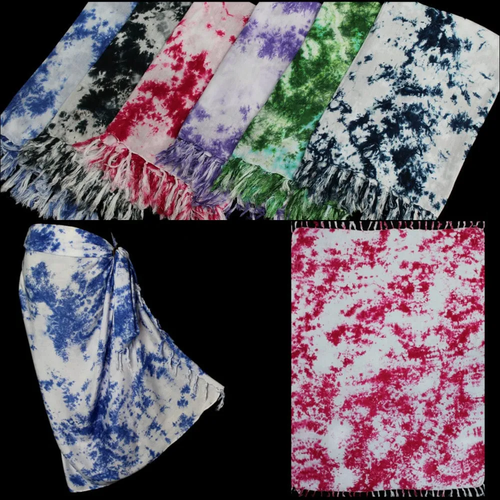 Tie-Dye Cloud Sarongs