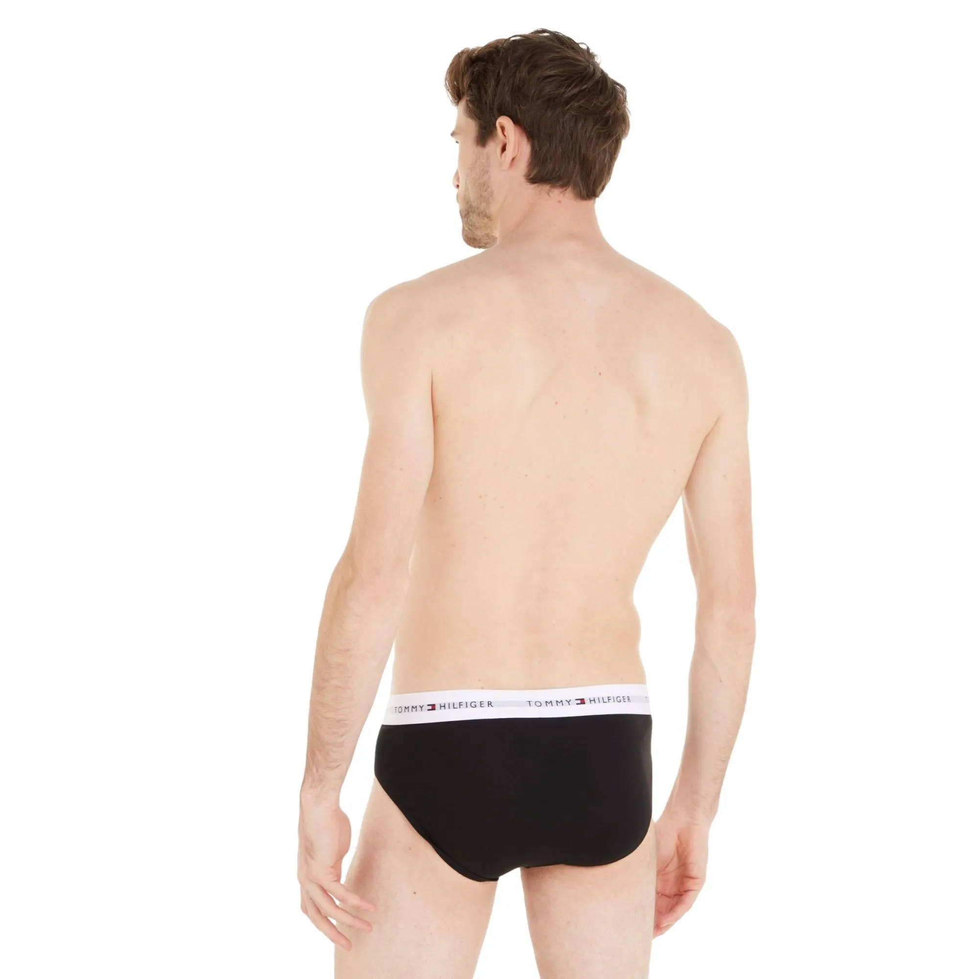 Tommy Hilfiger Signature Cotton Essential Brief 5 Pack - Black