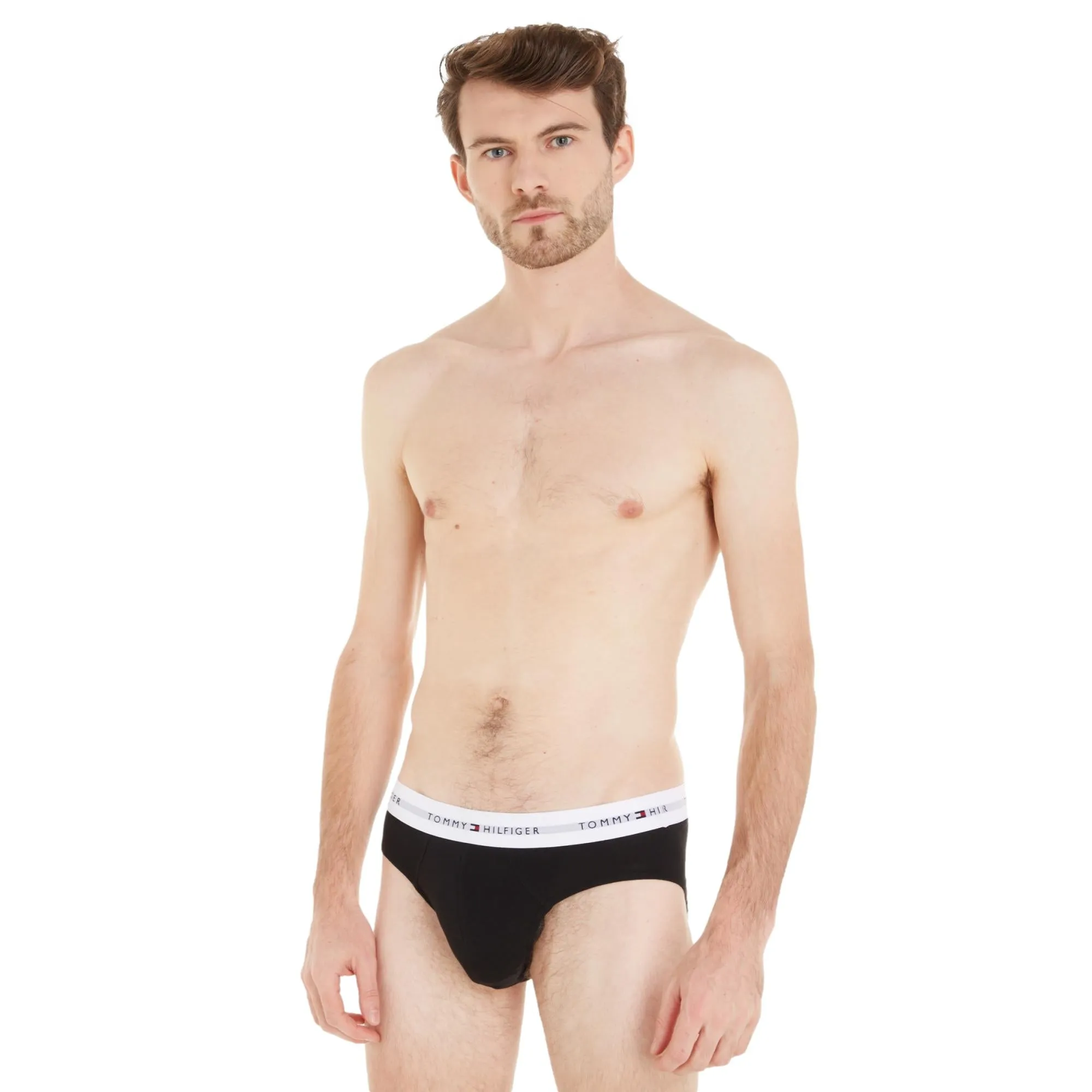 Tommy Hilfiger Signature Cotton Essential Brief 5 Pack - Black
