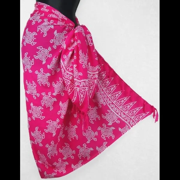 Tribal Turtle Sarongs