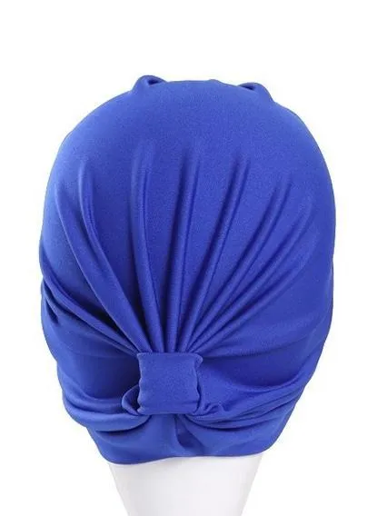Trisass Floral Print & Solid Color Women Swim Cap