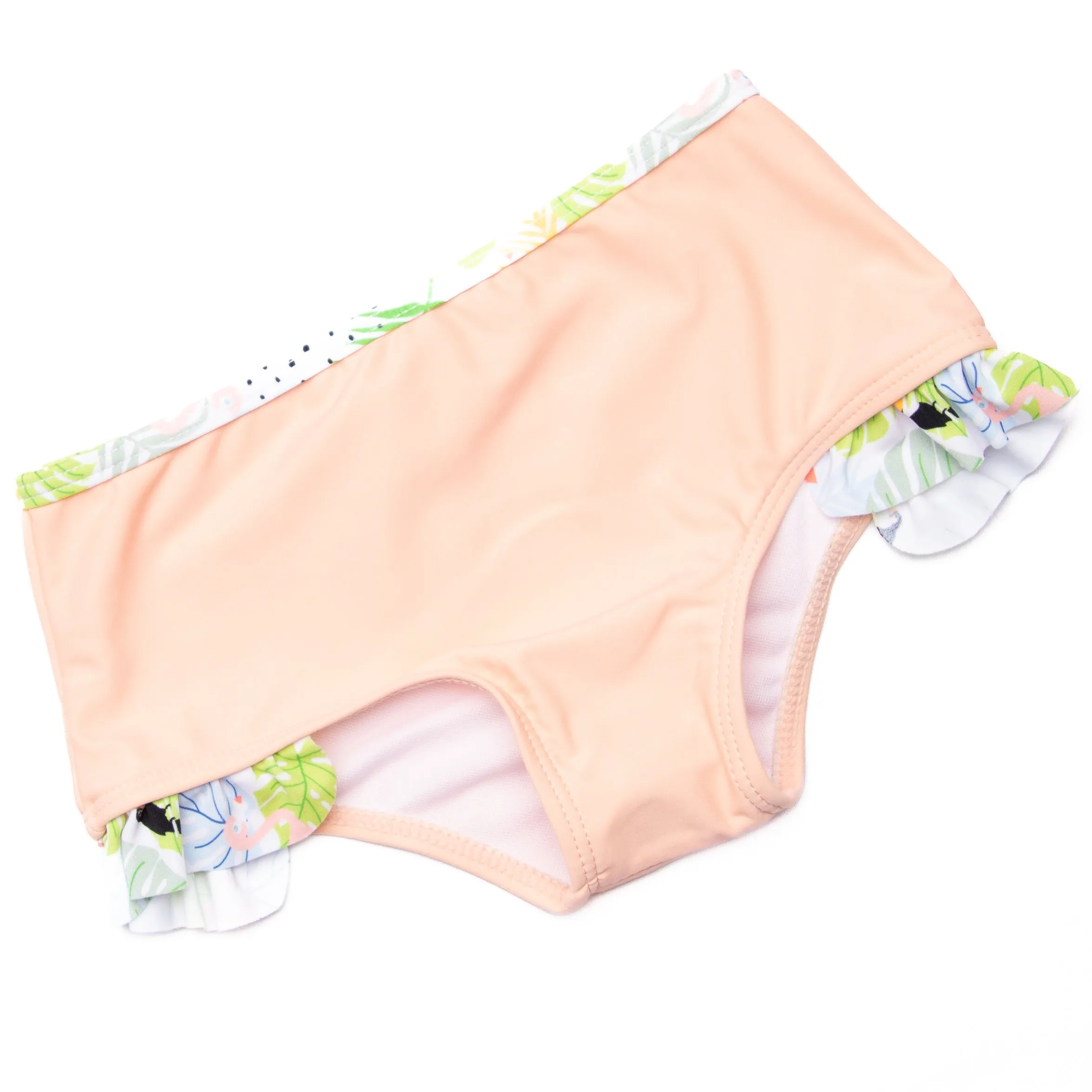 Tropical Paradise Tankini, Peach