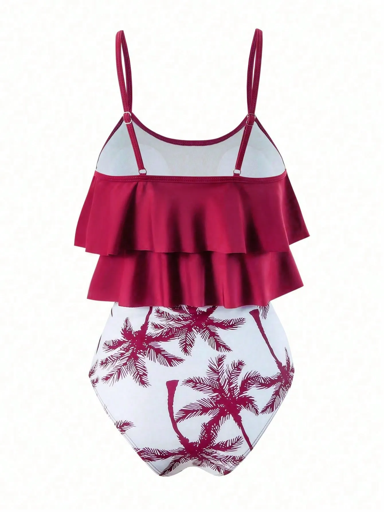 Tropical Printed Bikini Swimsuit