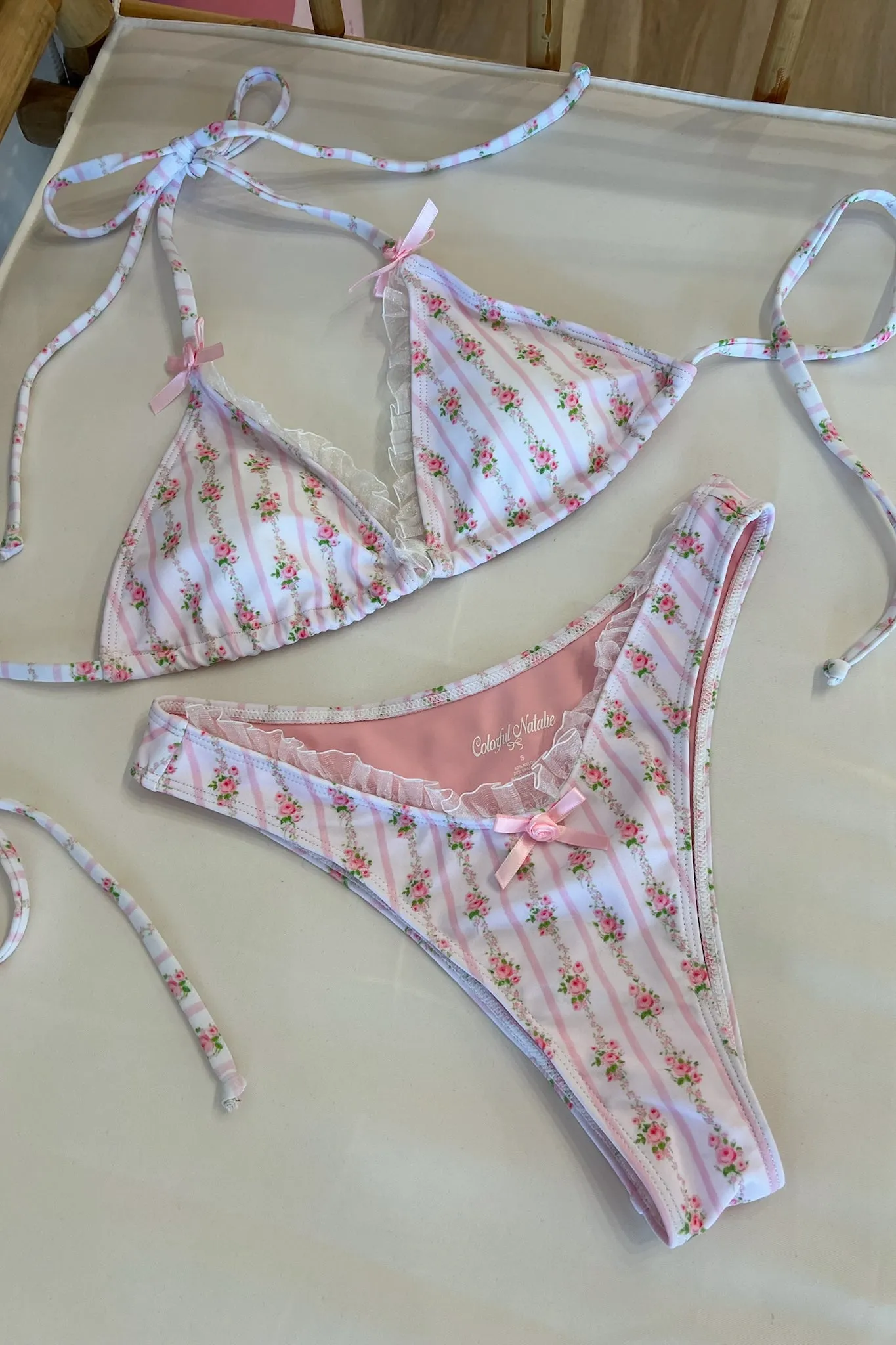 Tulle Bikini Bottom
