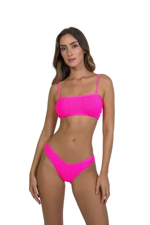 Turks And Caicos Tube with Straps One Size Bikini TOP ONLY