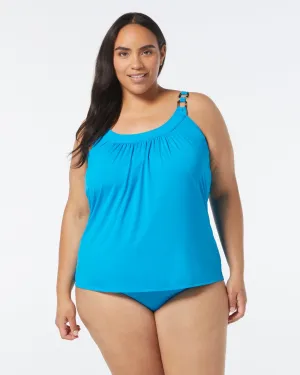 ULTRA FIT TANKINI | CERULEAN
