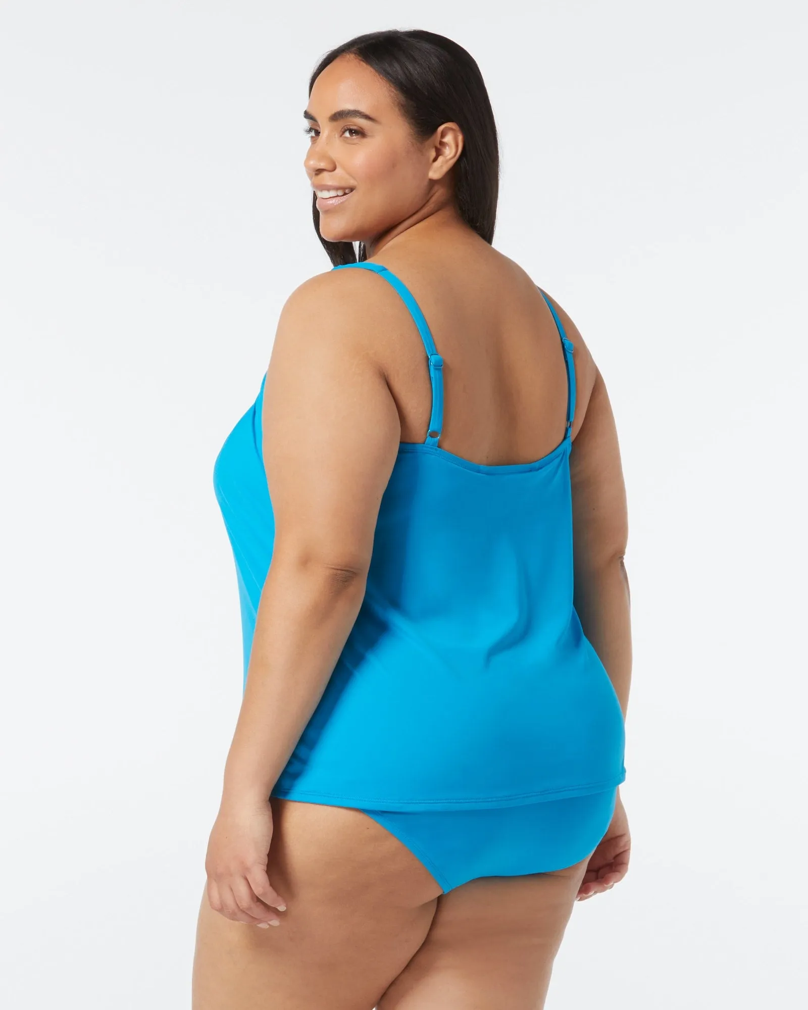 ULTRA FIT TANKINI | CERULEAN