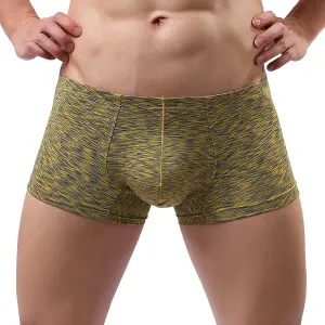 Underwear for Men Boxer Briefs with Pouch Comfy Jock Strap Athletic Supporters Male Underwear Boxer Brief Casual Soft
