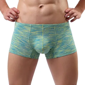 Underwear for Men Boxer Briefs with Pouch Comfy Jock Strap Athletic Supporters Male Underwear Boxer Brief Casual Soft