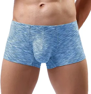 Underwear for Men Boxer Briefs with Pouch Comfy Jock Strap Athletic Supporters Male Underwear Boxer Brief Casual Soft