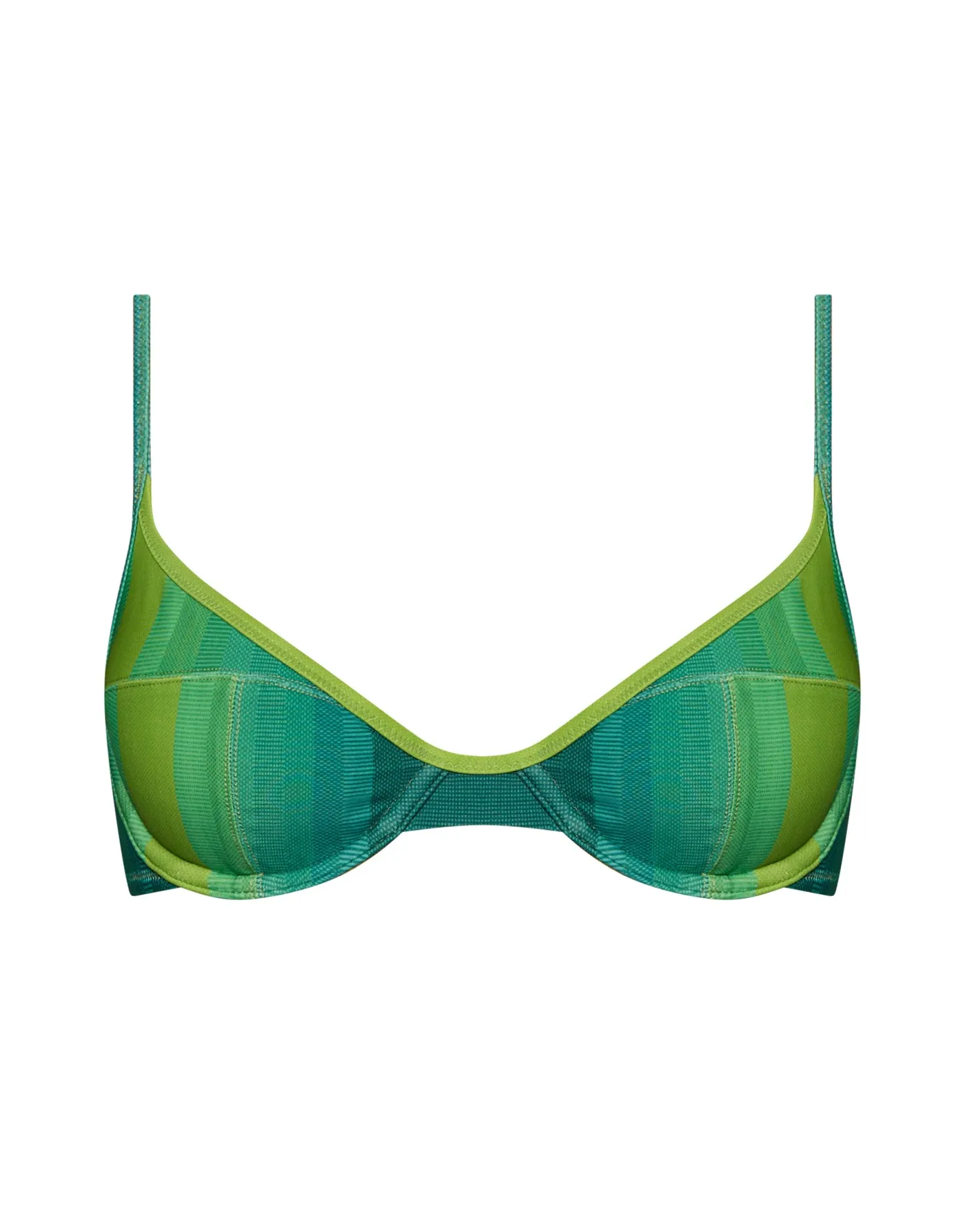 Underwire Bikini Top - Verde