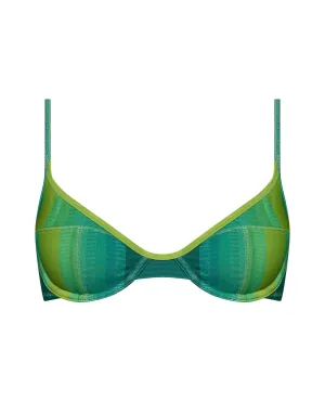 Underwire Bikini Top - Verde