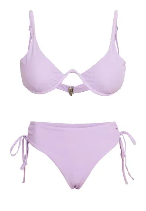 Underwire Ruched Waist Bikini #245