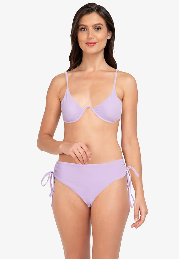 Underwire Ruched Waist Bikini #245