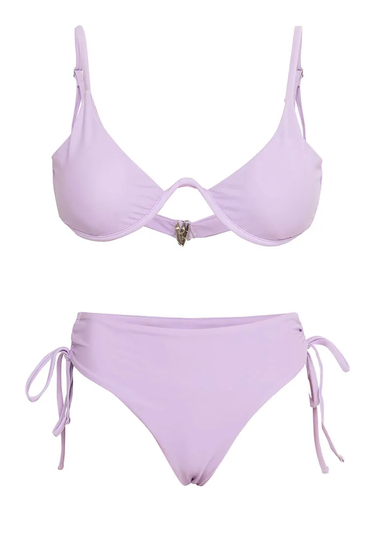 Underwire Ruched Waist Bikini #245