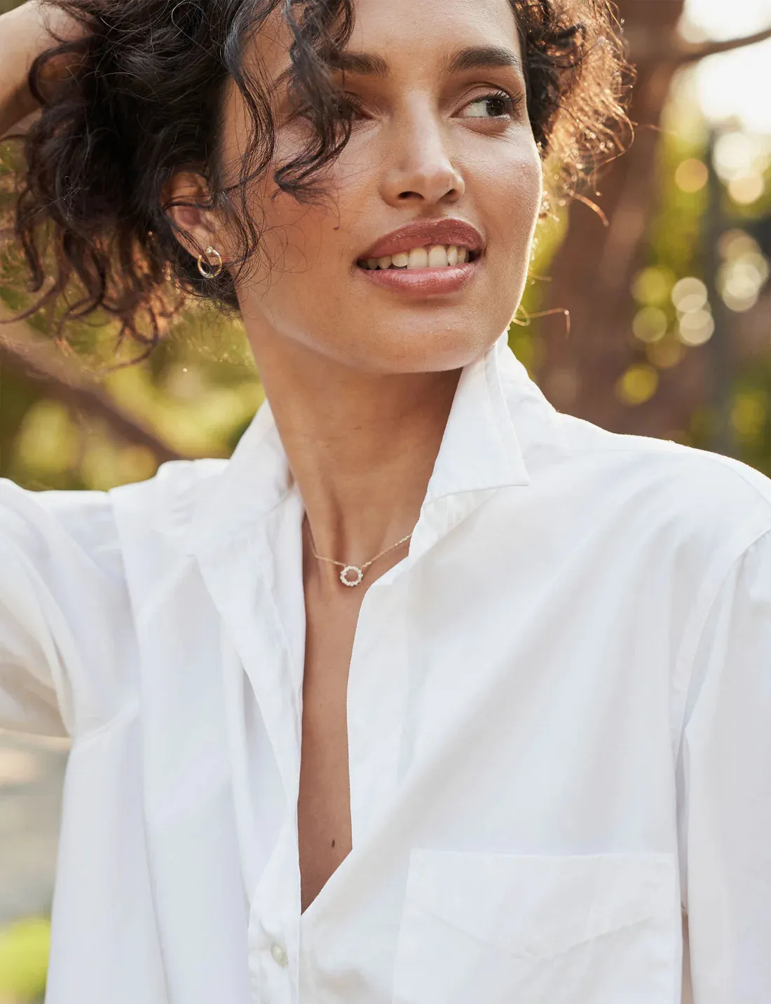 UNTUCKABLE BUTTON-UP SHIRT