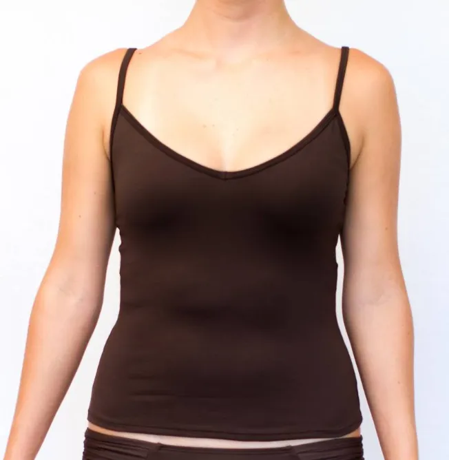 V-Front Tankini Chocolate