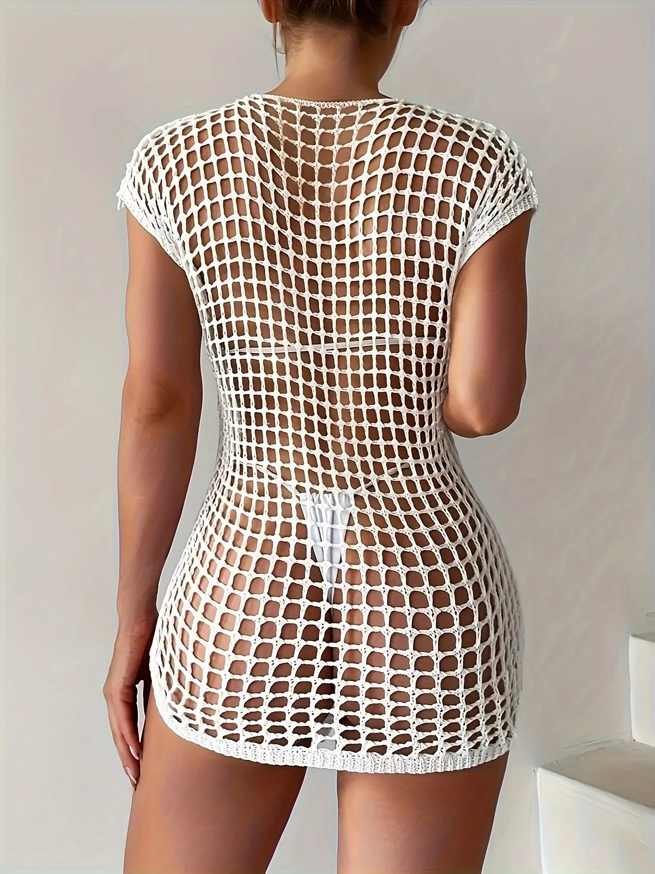 V Neck coverup