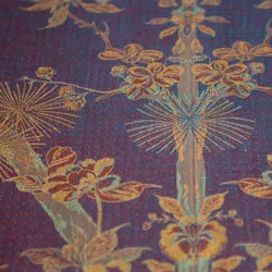 V Neck Kaftan in Byzantine Gold