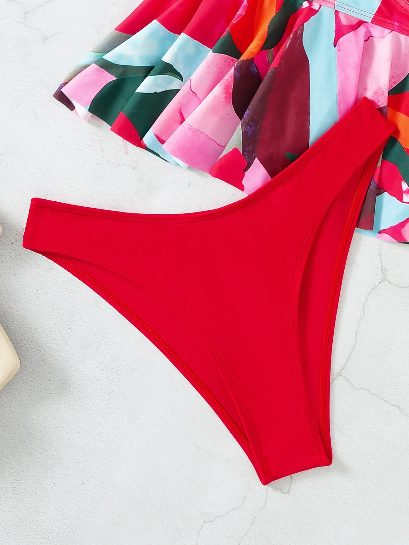 Vacation Spaghetti Strap Women Tankini