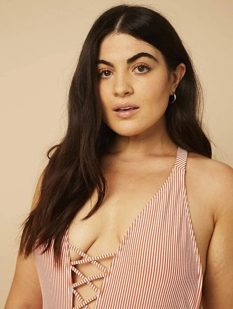 Valencia Orange Swimsuit
