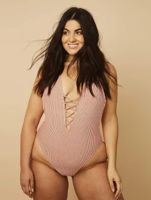 Valencia Orange Swimsuit
