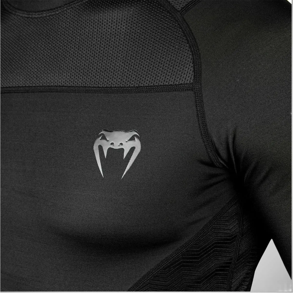 Venum G-Fit Short Sleeved Rash Guard Black